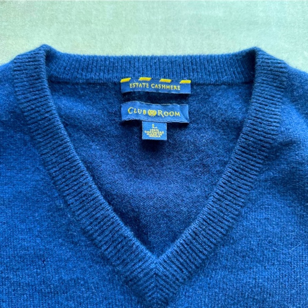 Club Room Estate 100% Cashmere Sweater (Imperfect)
